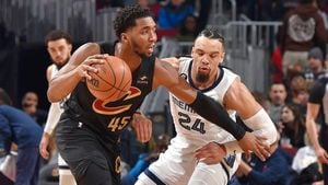 Cavaliers And Grizzlies Engage In Bench-Clearing Scuffle