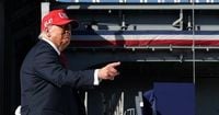 Trump says US hit another boat off Venezuela coast on Saturday