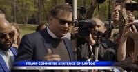 Trump commutes sentence of former US Rep. George Santos in federal fraud case