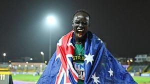 Australian Sprint Prodigy Gout Gout Breaks Records At Championships