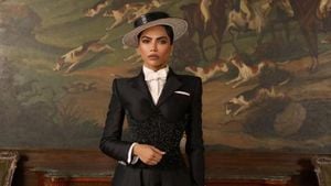 Mona Patel Dazzles At Met Gala 2025 With Robotic Dog