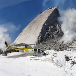 Rock Slab Growing at Mt. St. Helens Volcano