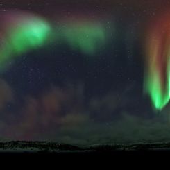 A Full Sky Aurora Over Norway