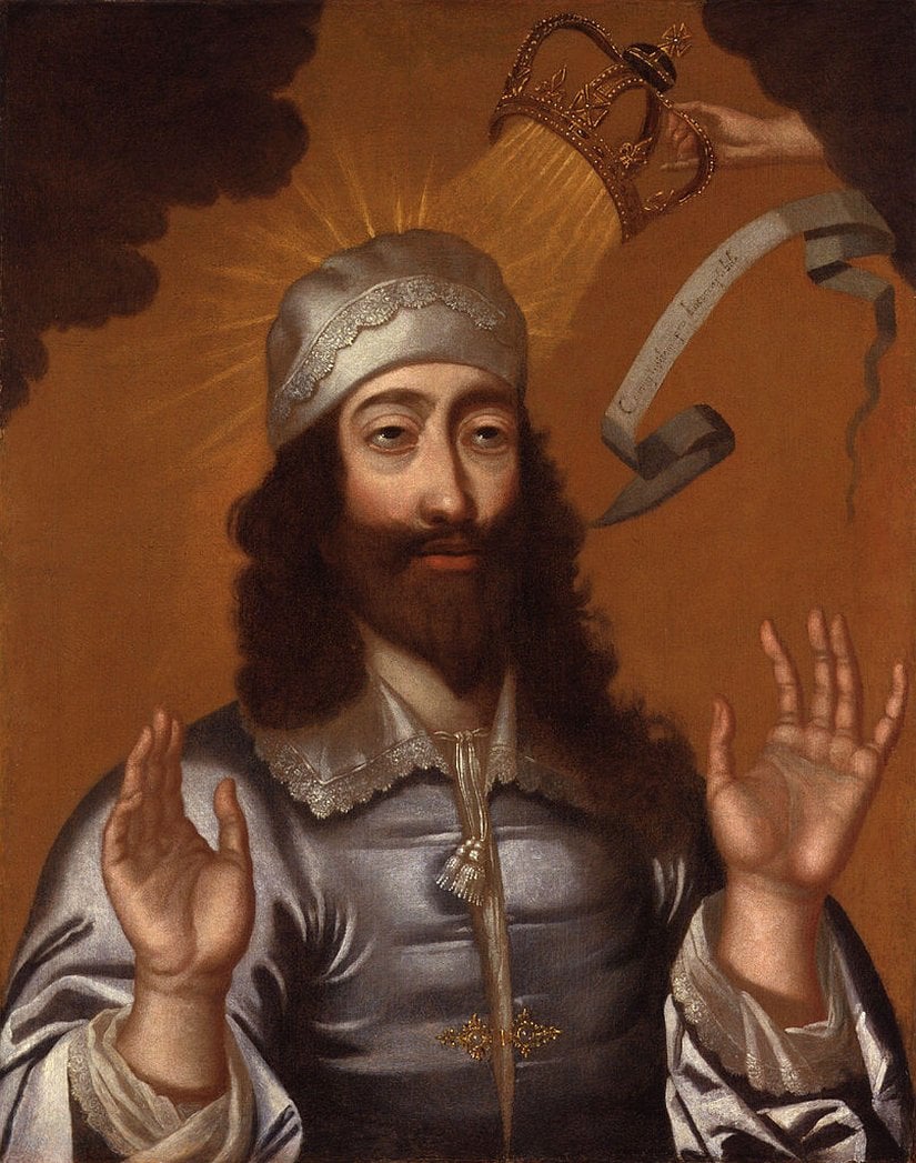 Kral I. Charles'ın bir portresi. Bilinmeyen bir sanatçı tarafından yapılmıştır.