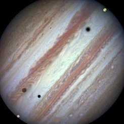  Jupiter Triple-Moon Conjunction 