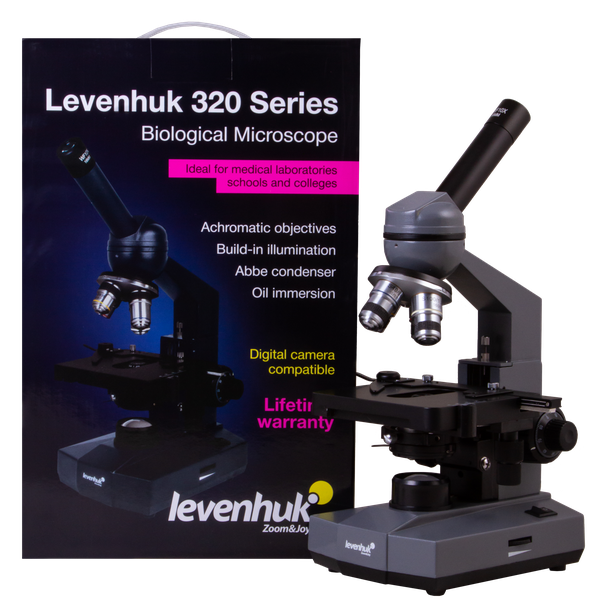 Levenhuk 320 PLUS Biyolojik Monoküler Mikroskop