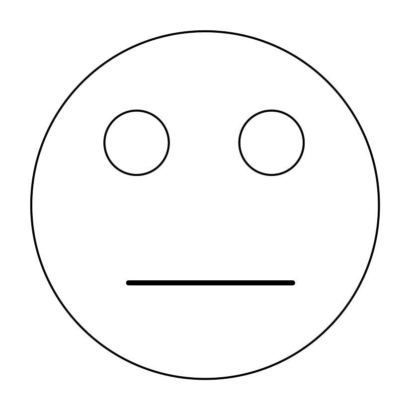 Bir "çöp adam yüzü".