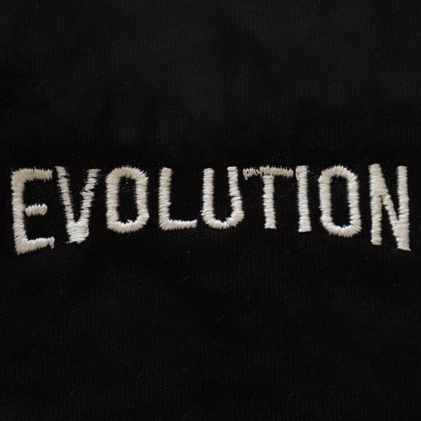 Evolution: Evrim T-Shirt (Nakış, %100 Pamuk)