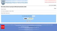 Meghalaya MBOSE SSLC result 2025 to be released on this date: Check details here - The Times of India