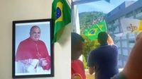 Clima de copa: seminaristas torcem por cardeal do Rio no conclave