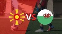 UEFA - Eliminatorias: Macedonia del Norte vs Gales Grupo J - Fecha 2 - Latina