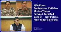 MEA Press Conference: 'Pakistan Moving Troops Forward, Targeted School' — Key Details From Today’s Briefing - The Logical Indian