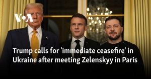 Trump Meets Macron And Zelenskyy Amid Notre-Dame Events