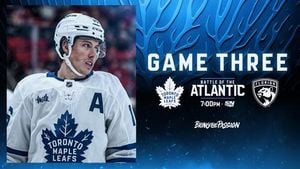 Panthers Edge Maple Leafs 5-4 In Overtime Thriller