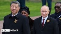 China's Xi stands beside Putin at Russia's Victory Day parade