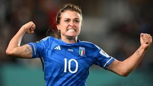 Italy Women's National Team Battles Denmark In Nations League