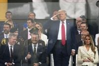 Trump demands blood for his 80th birthday