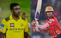 Watch: Ravi Ashwin concedes 21 runs off single over in PBKS vs CSK clash