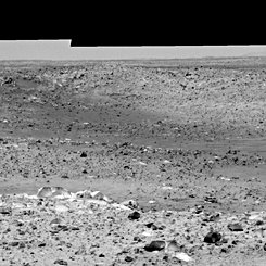 Missoula Crater on Mars