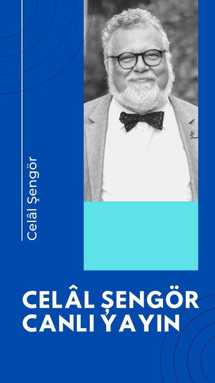 Bu Cumartesi Prof. Dr. Celal Şengör bizimle!
