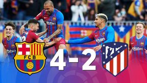 Barcelona Stuns Atletico Madrid With Comeback Victory