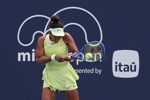 Naomi Osaka Powers Through Marathon Match En Route To Miami Open Quarterfinals