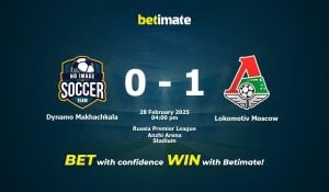 Dynamo Makhachkala Draws With Lokomotiv Moscow To Start RPL Season