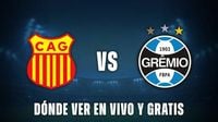 Grau vs Gremio hoy: donde verlo gratis EN VIVO por Copa Sudamericana