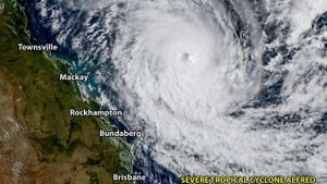 Tropical Cyclone Alfred Approaches Queensland Coast