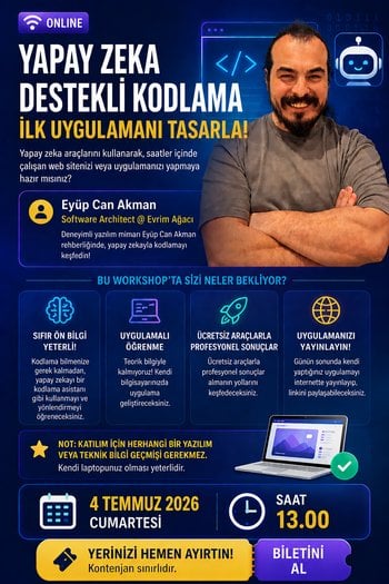 Yapay Zeka Destekli Kodlama - İlk Uygulamanı Tasarla