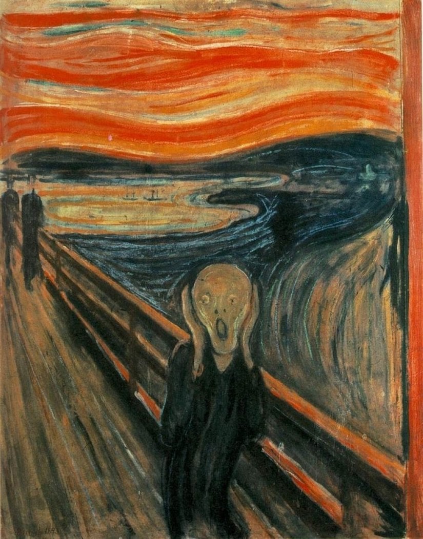 Çığlık, Edvard Munch (1893)
