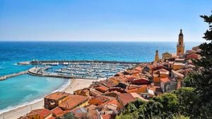 Menton Faces Cloudy Weather With Sporadic Rain On February 25th