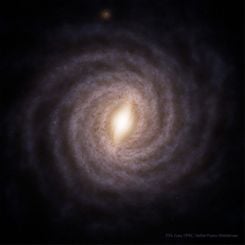 Gaia Uydusunun Verileriyle Galaksimizin Üstten Görünümü
