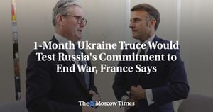 France Proposes Truce To Test Russia's Commitment To Peace