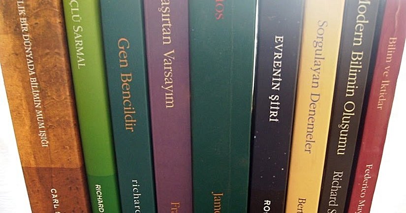 TÜBİTAK'ın basımını yapmadığı kitaplardan bazıları... (Kaynak: Garajımdaki Ejder)