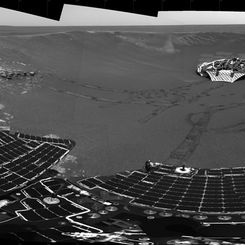 Opportunity Rover Indicates Ancient Mars Was Wet