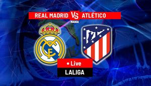 Intense Madrid Derby: Real Madrid Hosts Atletico Madrid