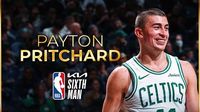 Boston's Payton Pritchard named 2024-25 Kia NBA Sixth Man of the Year Award winner