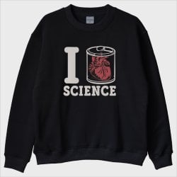 ''I Love Science'' Sweatshirt