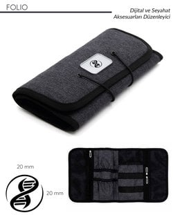 Folio Aksesuar Toplama Çantası Organizer