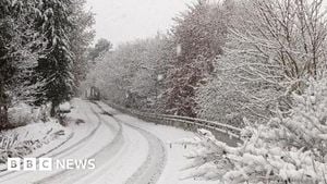 Snow And Ice Warnings Grip UK As Cold Snap Hits