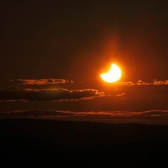 Midnight's Solar Eclipse