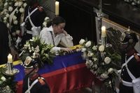 Photos of mourning for Colombian Sen. Miguel Uribe, who died 2 months after shooting at a rally