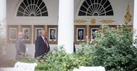 Trump Shows Off His Tacky New White House Bling