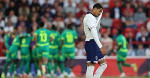 England Faces Setback As Senegal Stuns Three Lions At City Ground