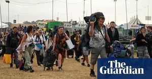 Glastonbury Festival Ends With Music Drama And Cleanup