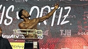 Keyshawn Davis Stops Jamaine Ortiz In Twelfth Round Thriller