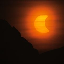 Solar Eclipse over Antarctica