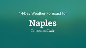 Cloudy And Rainy Weather Ahead For Naples