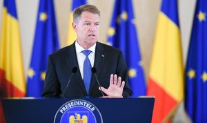 Klaus Iohannis Resigns As Romania's President Amid Political Crisis